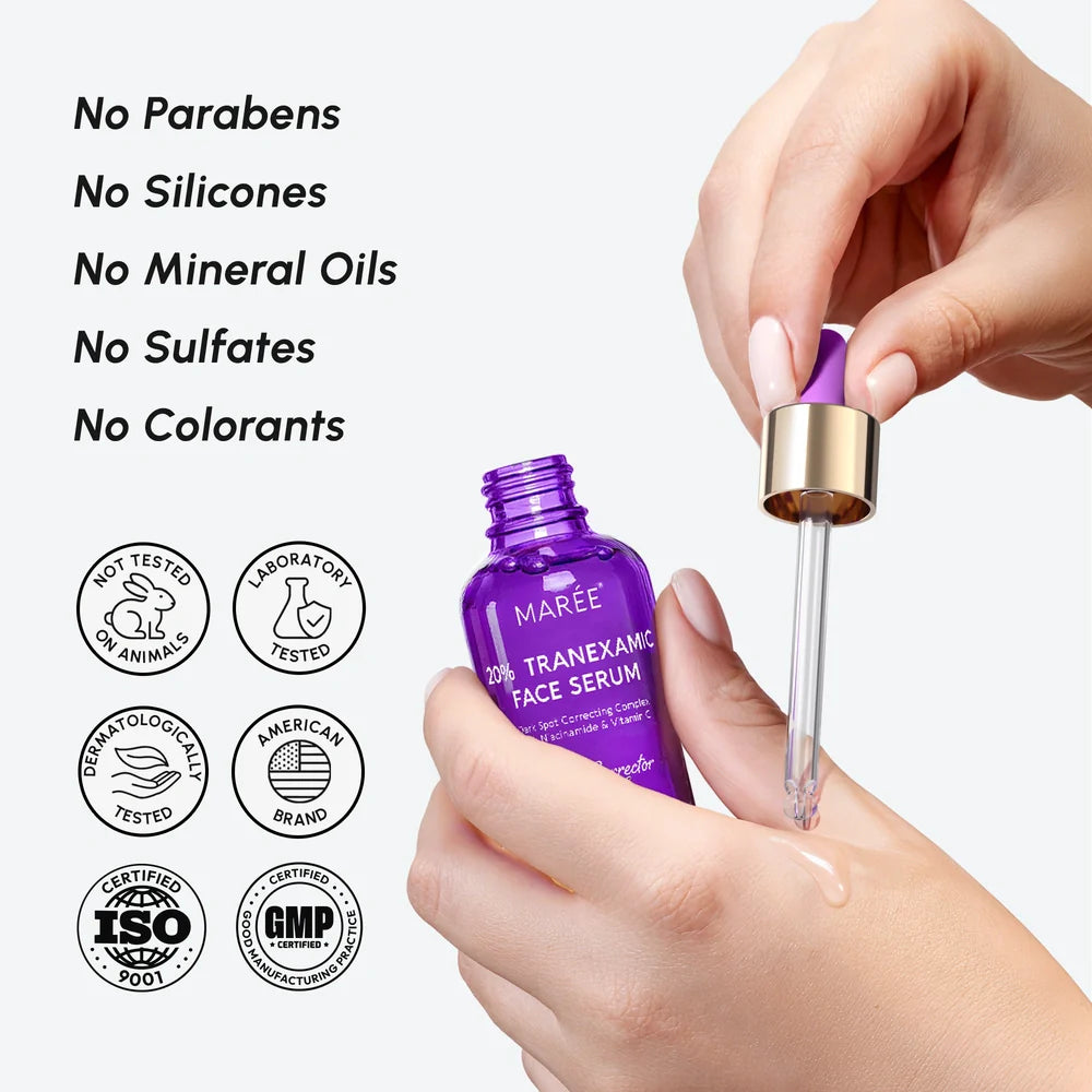 Marée® Tranexamic Acid Dark Spot Corrector | Brightening Serum for Dark Spots & Uneven Skin Tone