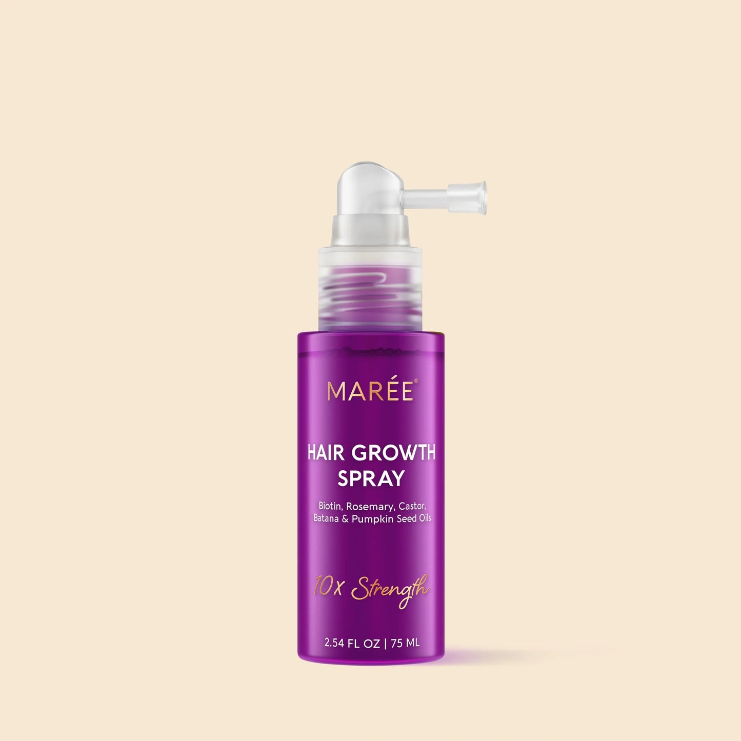 Marée® 4-in-1 Hair Growth Spray | Scalp Treatment for Fuller, Stronger-Looking Hair