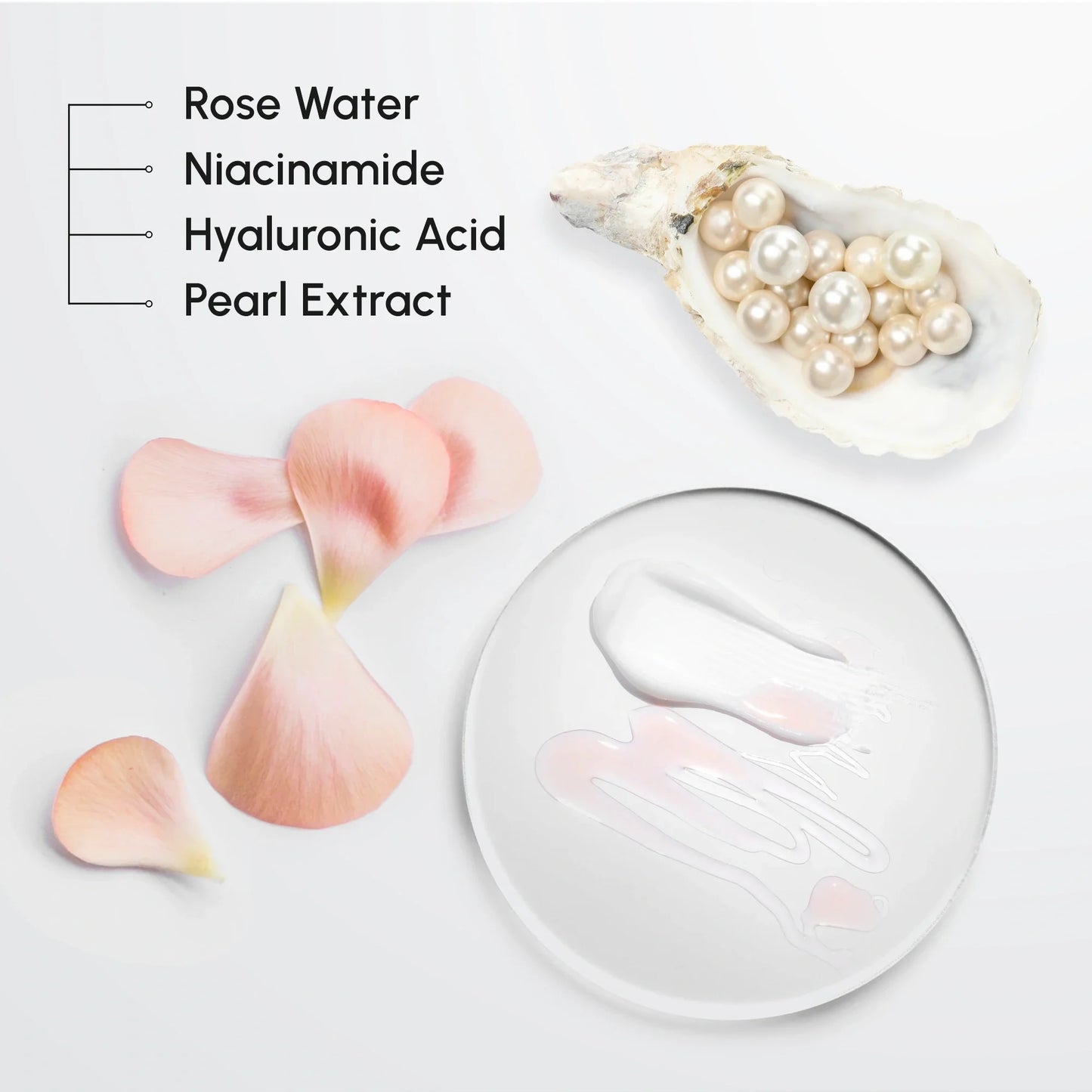 MAREE Pink Eye Gels - Marine Collagen Under Eye Patches for Puffy Eyes and Dark Circles