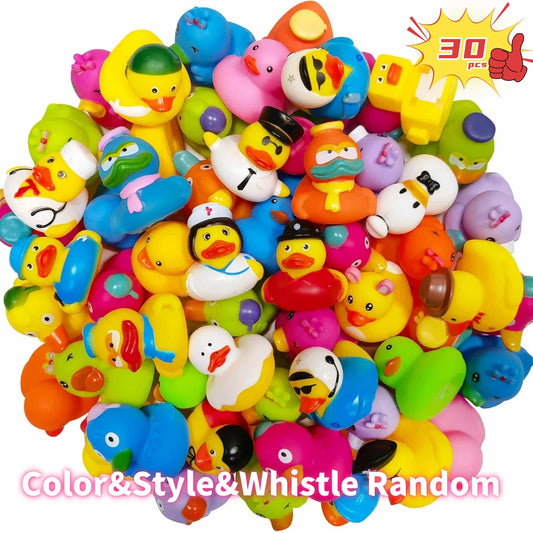 30-Pack Rubber Ducks
