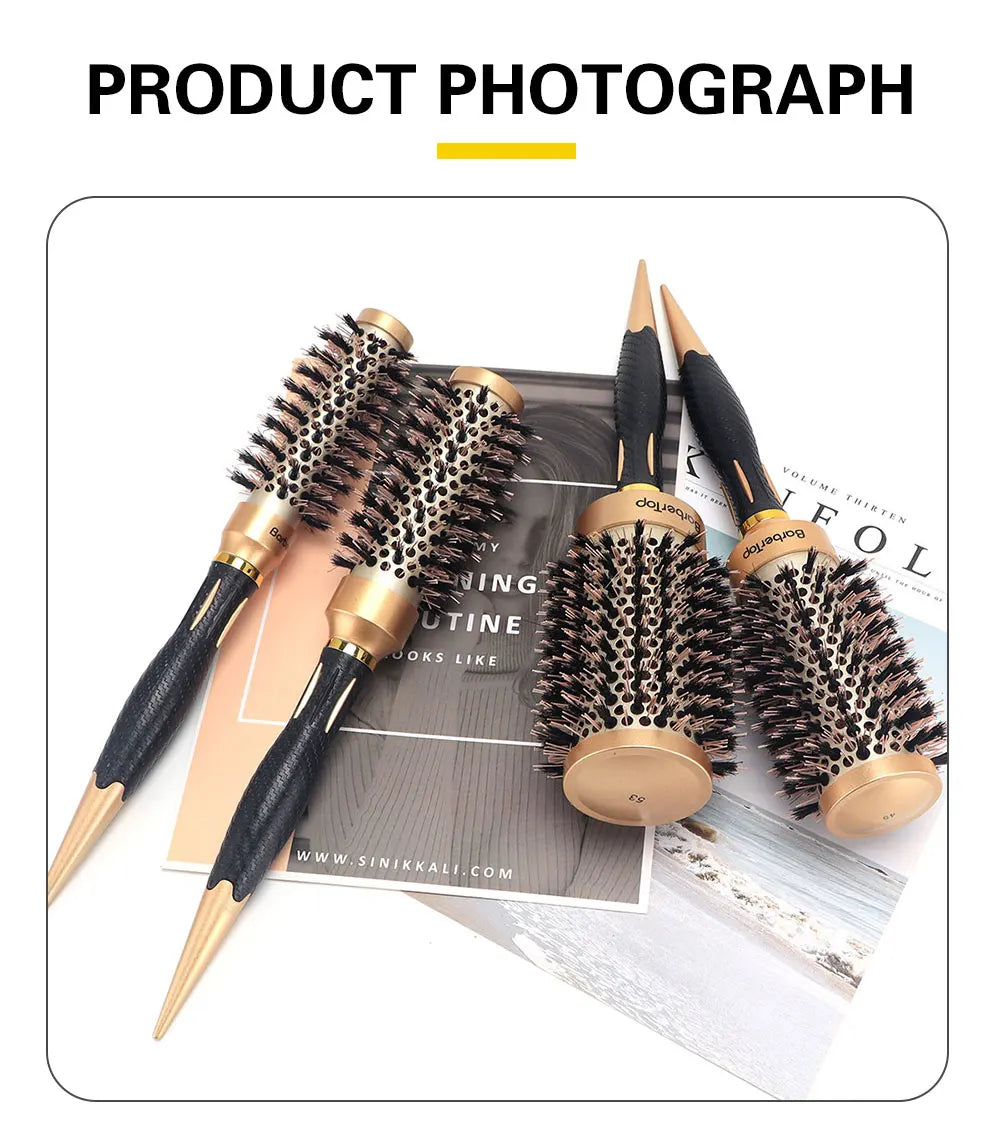 New Handle Round Rolling Brush
