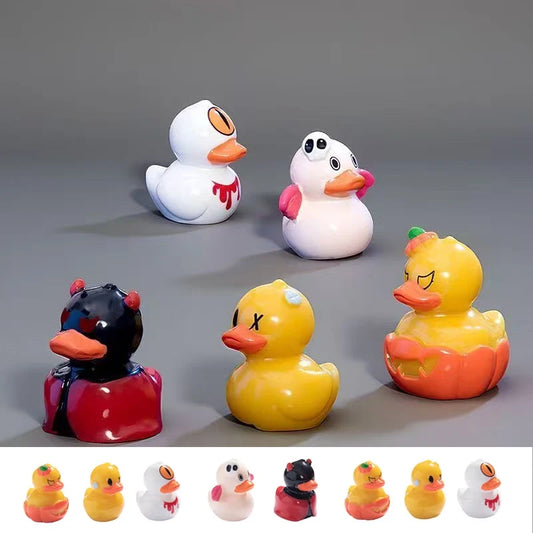 25PCS Mini Ducks Halloween