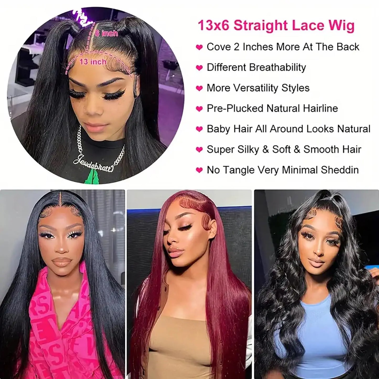Lace Front Human Hair Wigs