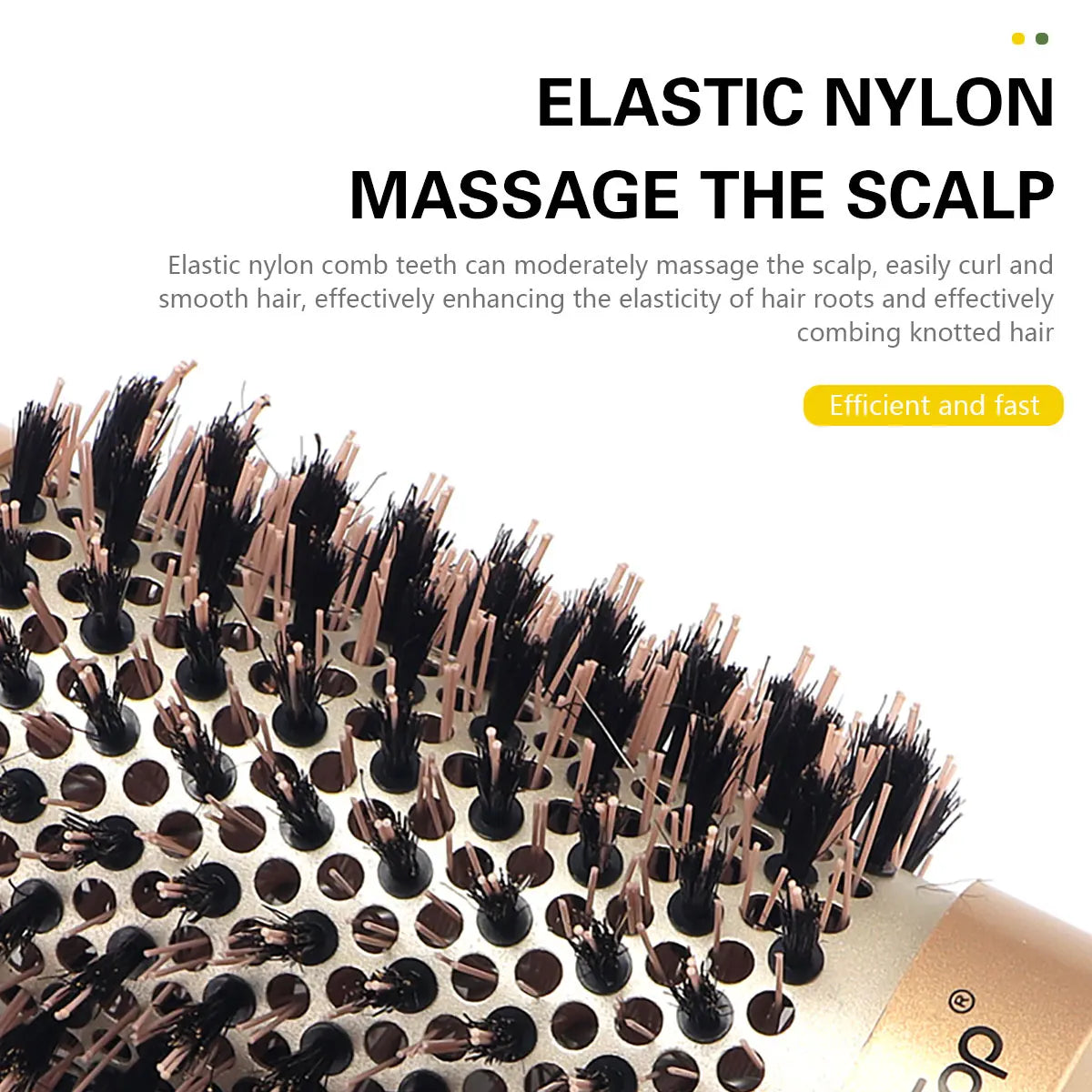 New Handle Round Rolling Brush