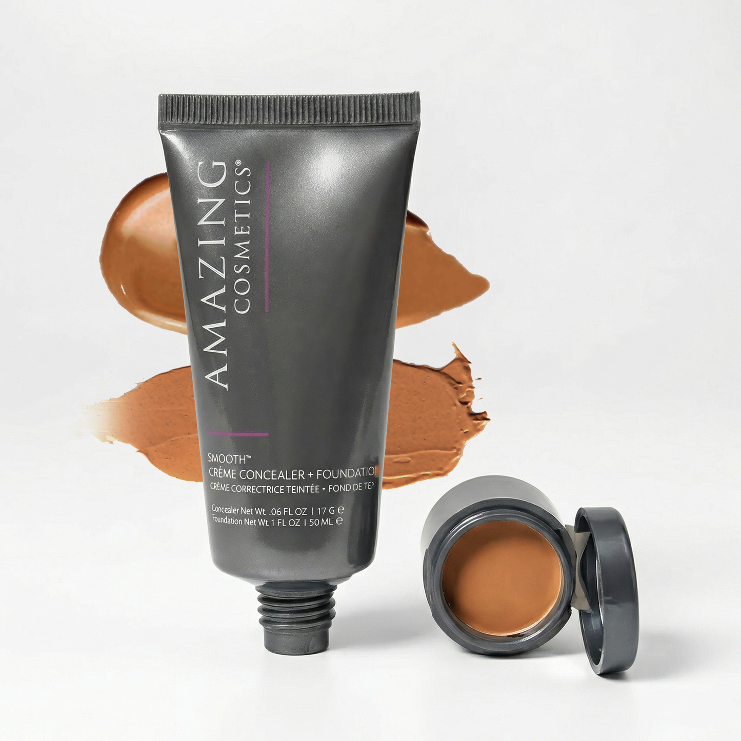 SMOOTH® Concealer & Foundation Duo – 2-in-1 Full Coverage Makeup