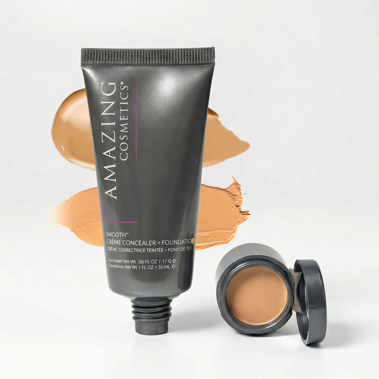 SMOOTH® Concealer & Foundation Duo – 2-in-1 Full Coverage Makeup