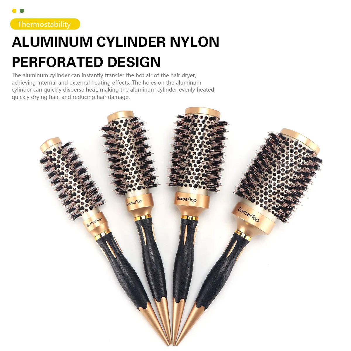 New Handle Round Rolling Brush