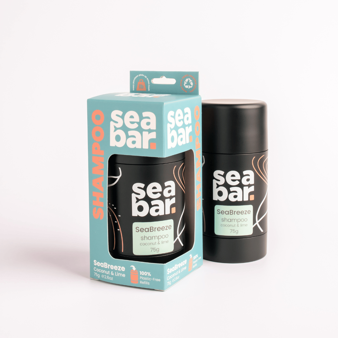 SeaBreeze Moisturizing Shampoo Bar | Refillable Hydrating Shampoo for Dry Hair, All Hair Types, Eco-Friendly