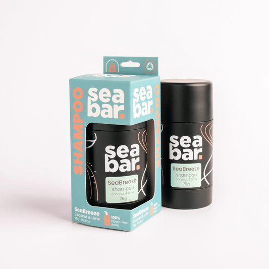 SeaBreeze Moisturizing Shampoo Bar | Refillable Hydrating Shampoo for Dry Hair, All Hair Types, Eco-Friendly