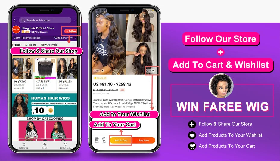 Straight Lace Front Wigs Human Hair