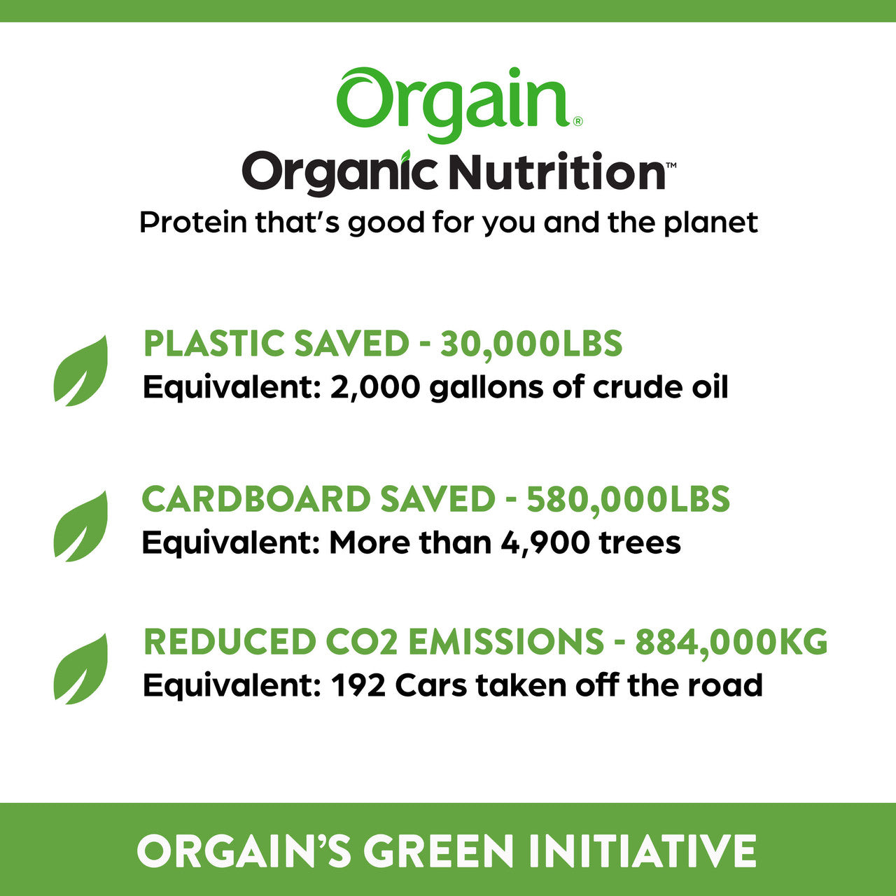Orgain Organic Plant Protein Powder – Vegan Non-GMO Shake