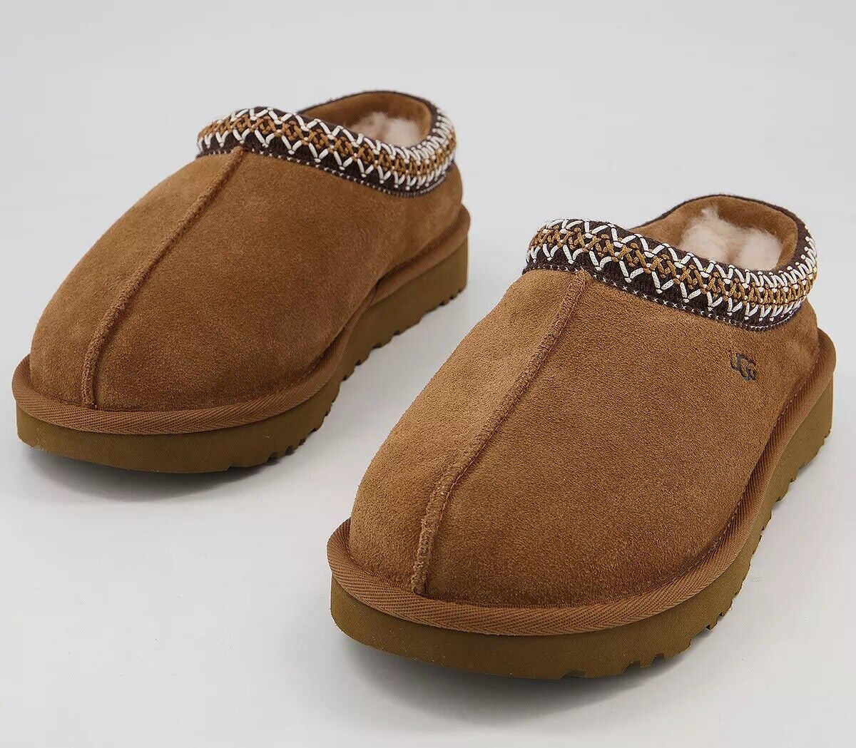 New Women'S 100% UGG Brand Tasman Chestnut Shoes Slippers Sandals 5955