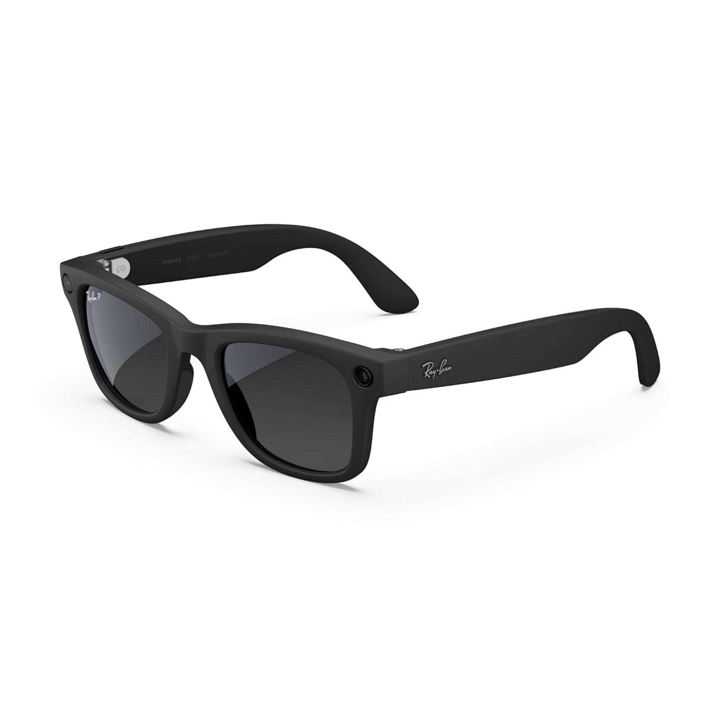 Ray-Ban |  Wayfarer Large (Gen 2) - Matte Black, Polarized Gradient Graphite Lenses