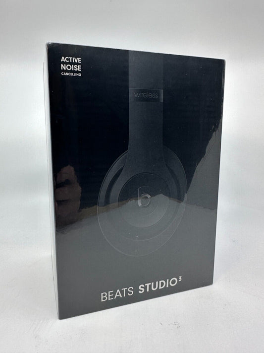 NEW - Beats Studio3 Wireless Over-Ear Noise Cancelling Headphones - Matte Black