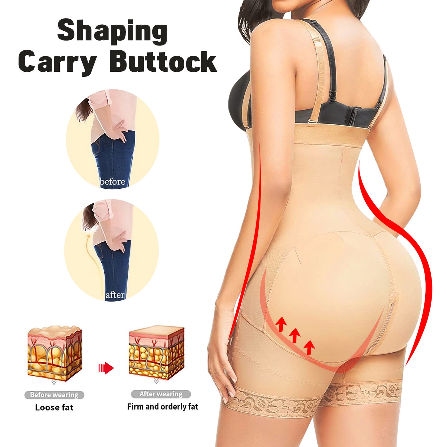 High Waisted Body Shapewear