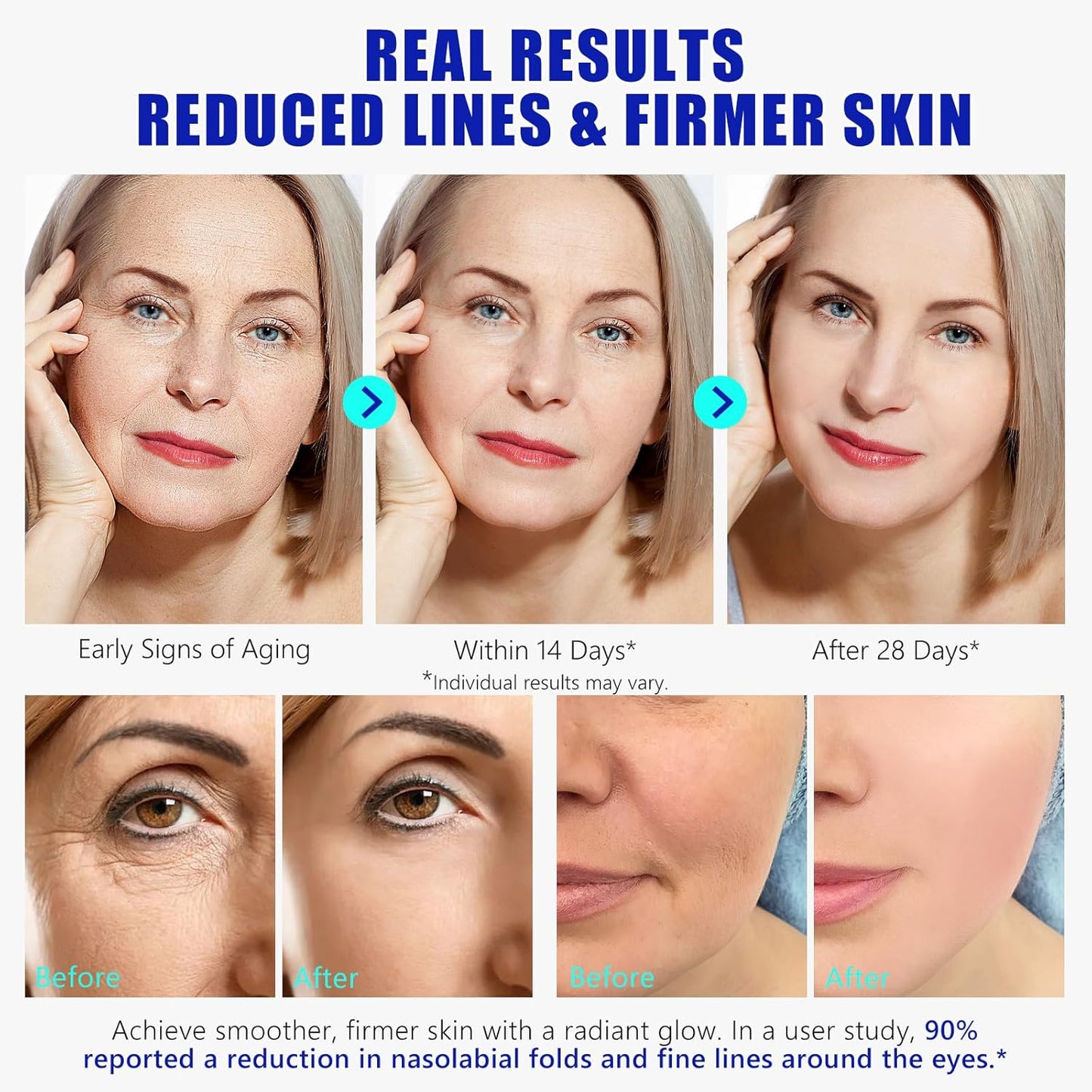 Stem Cell Serum for Face 1.2 Fl.Oz, Stem Cell Anti-Aging Ampoule, anti Aging Smooth Nourish & Moisturize Skin Serum