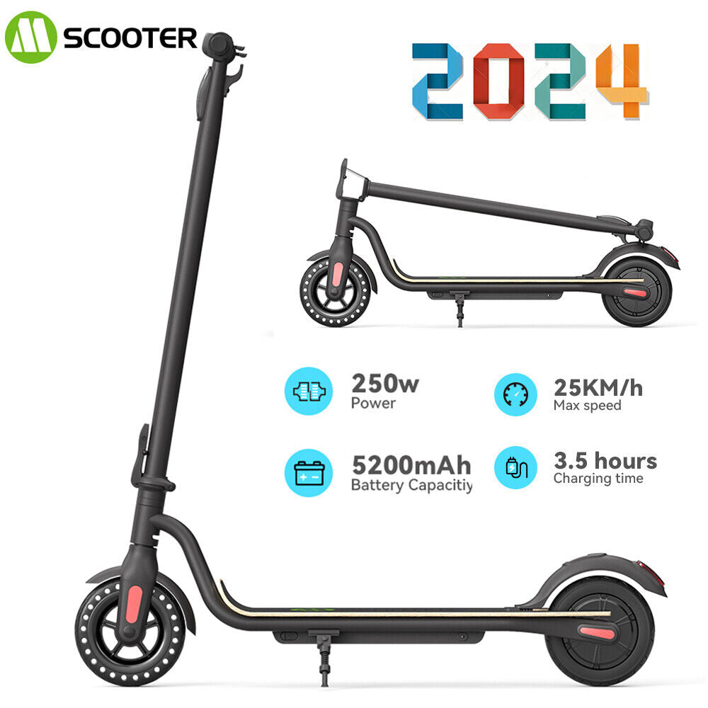 2024 ADULT ELECTRIC SCOOTER LONG-RANGE FOLDING E-SCOOTER SAFE URBAN COMMUTER