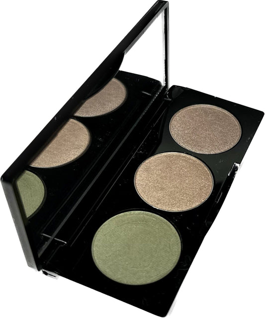Botanical Beauty Trio Eyeshadow Palette | Natural 3-Color Blendable Eyeshadow