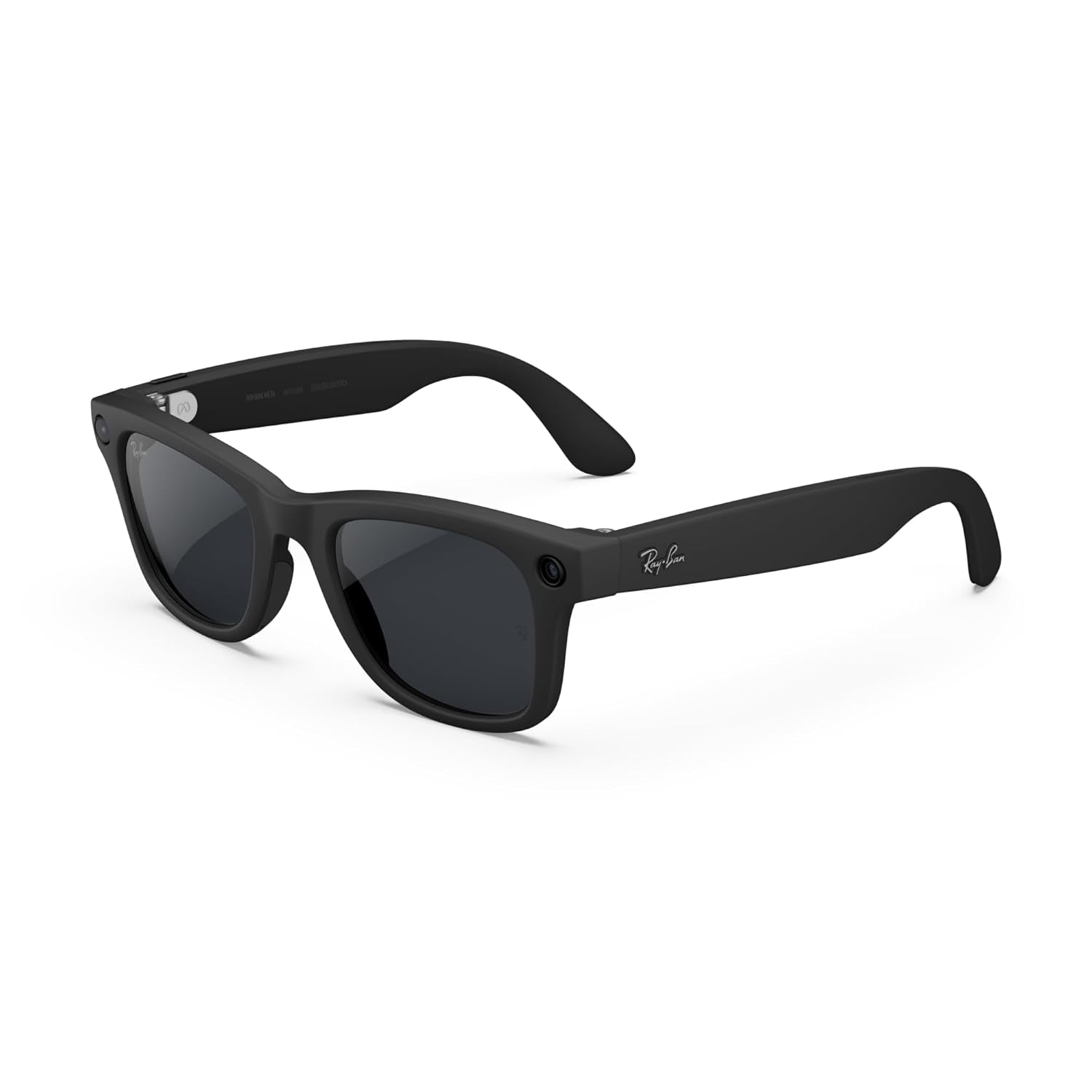 Ray-Ban |  Wayfarer Large (Gen 2) - Matte Black, Polarized Gradient Graphite Lenses
