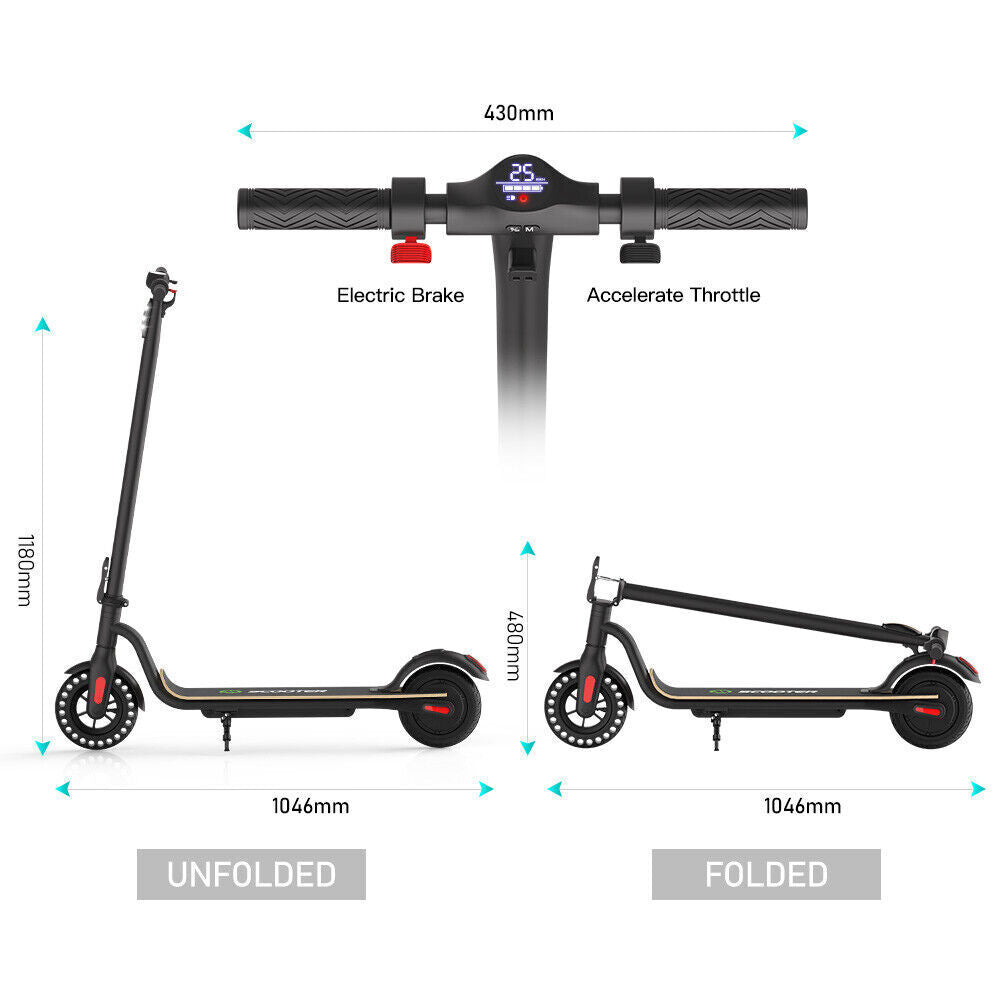 2024 ADULT ELECTRIC SCOOTER LONG-RANGE FOLDING E-SCOOTER SAFE URBAN COMMUTER