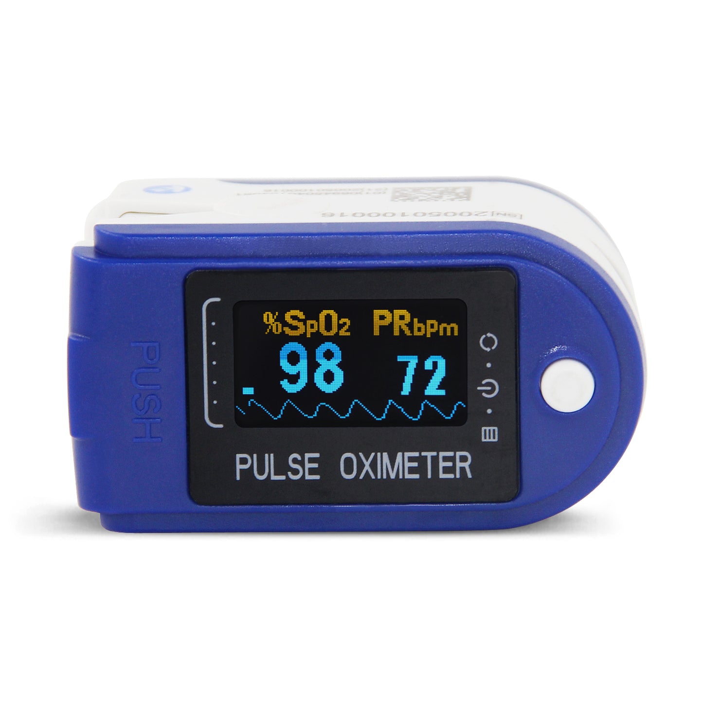 Fingertip Pulse Oximeter Blood Oxygen & Heart Rate Monitor