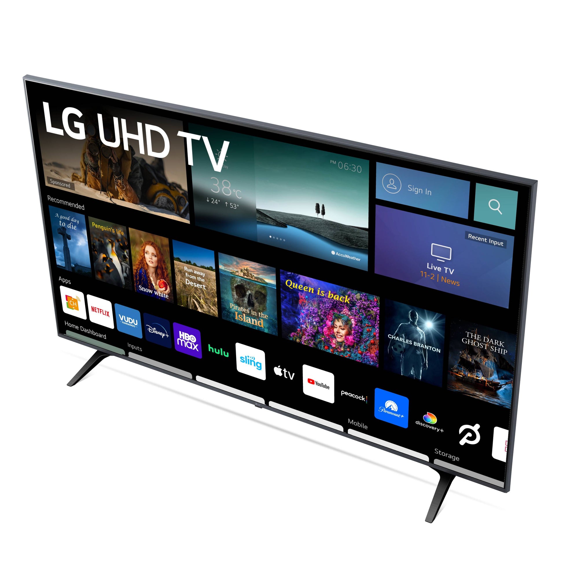 65" 4K UHD Smart TV 2160P Webos, 65UQ7070ZUE