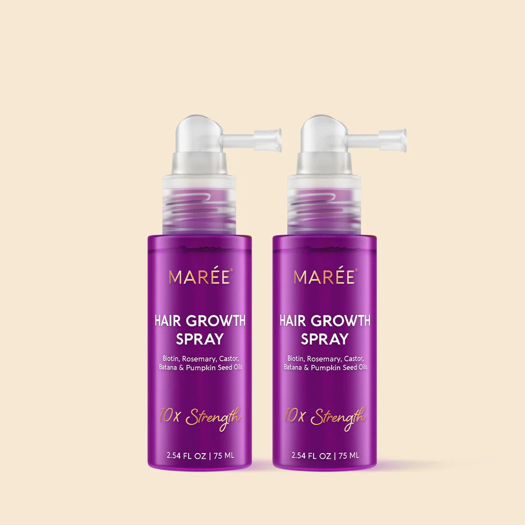 Marée® 4-in-1 Hair Growth Spray | Scalp Treatment for Fuller, Stronger-Looking Hair
