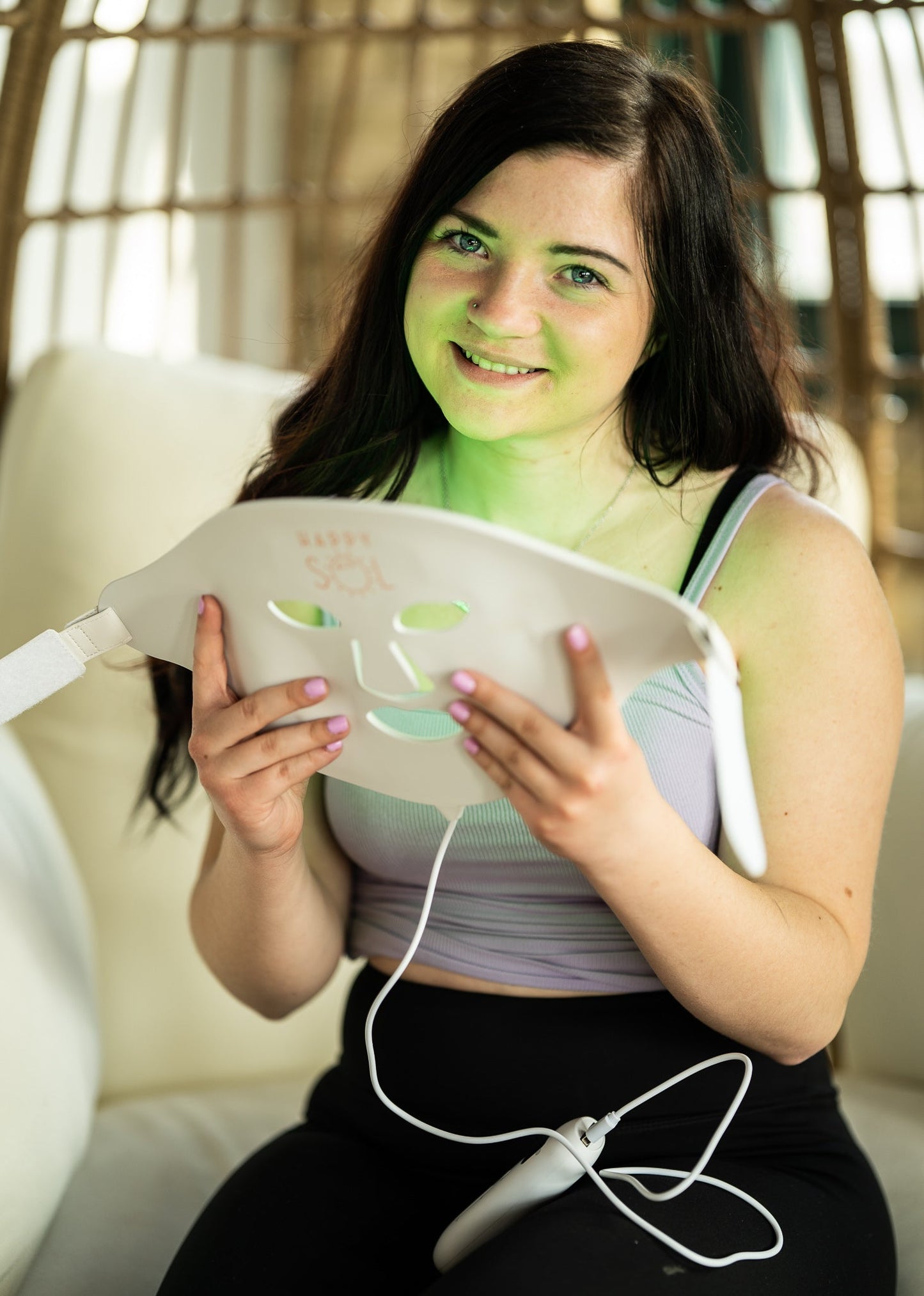 LED Light Therapy Face Mask – Anti-Aging Skin Care, Red Light Facial Mask