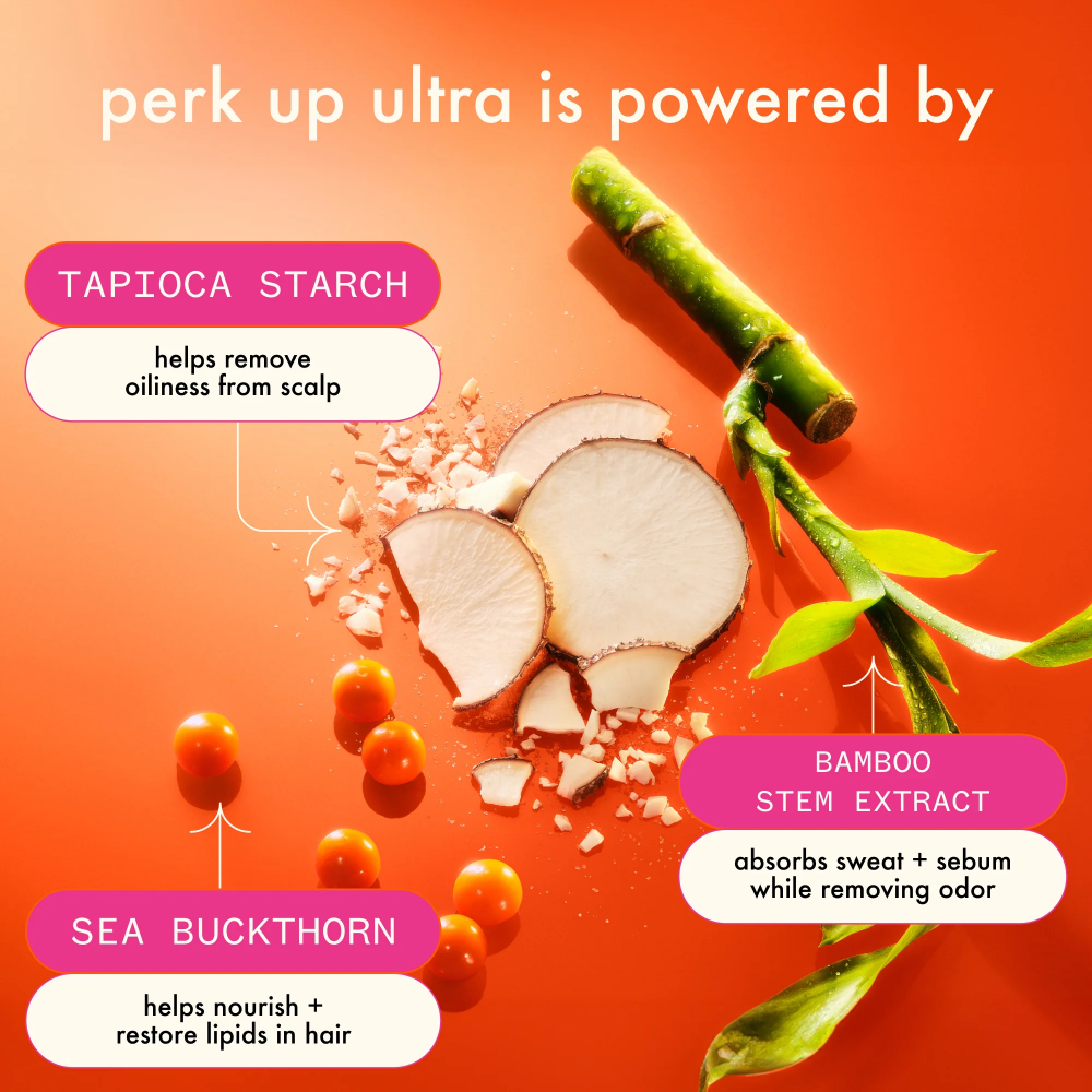 Amika Perk Up Ultra Oil Control Dry Shampoo for Oily Hair