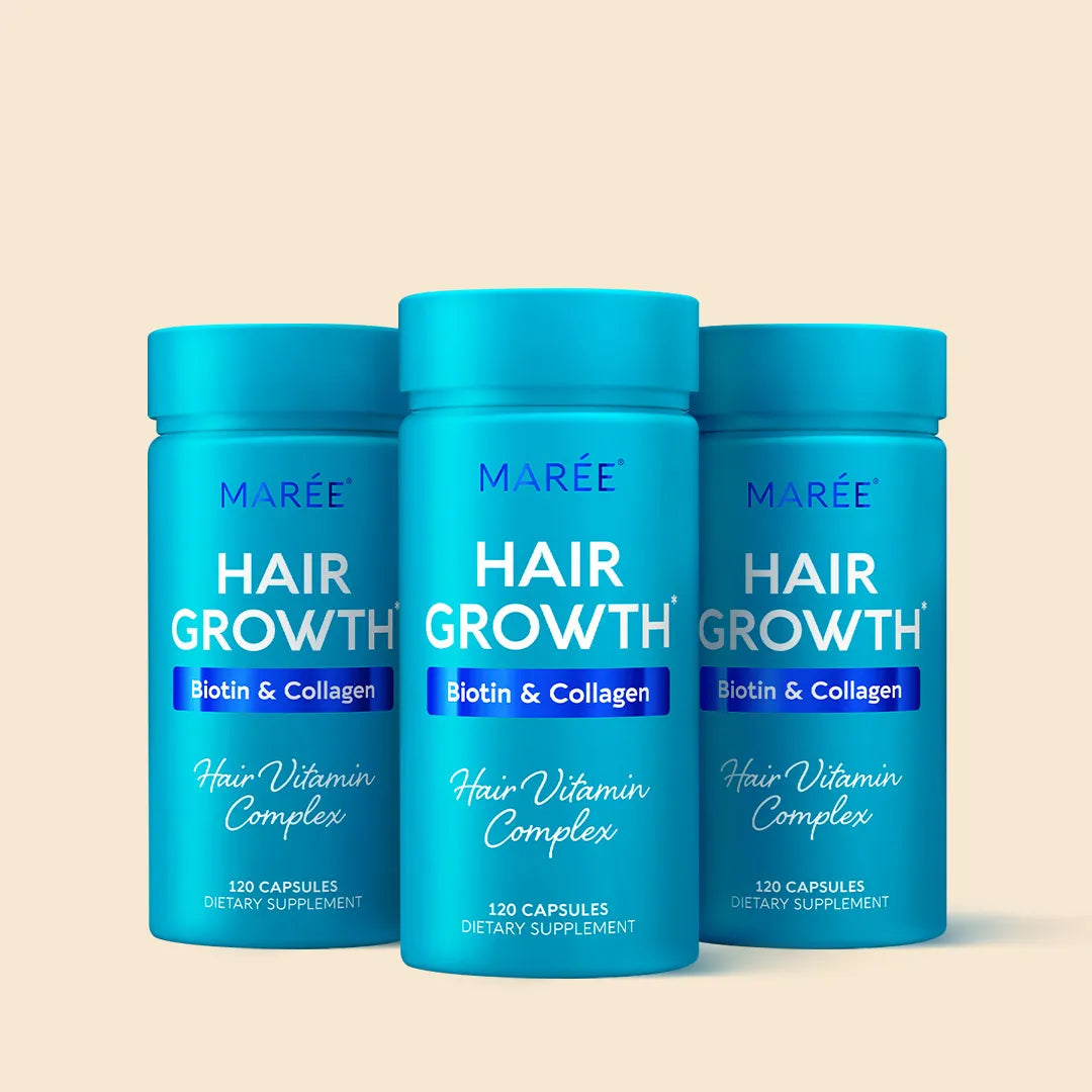 Biotin & Collagen Hair Growth Complex | Thicker, Stronger, Healthier Hair Support